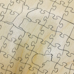 Large Curious Kitty Puzzle