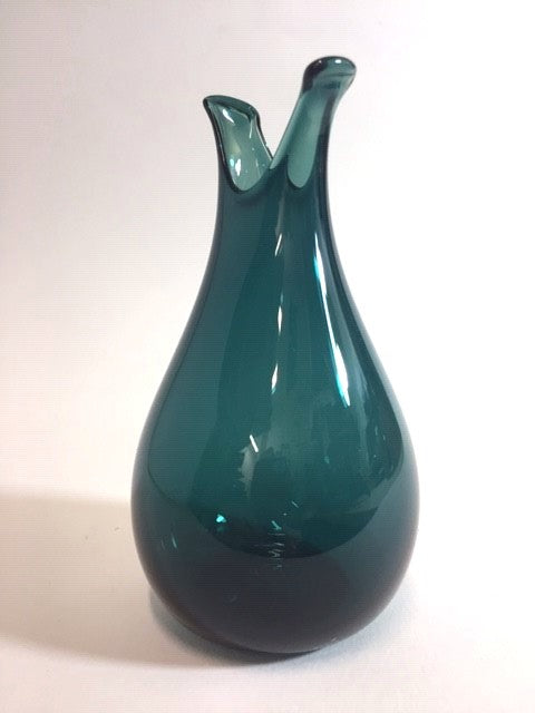 Med Jubilant Vase, Green Teal 5 in