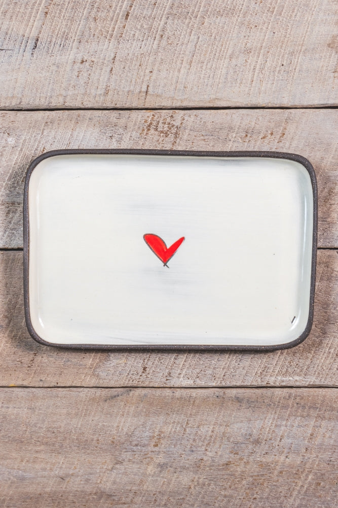 "Love" Rectangular Plate