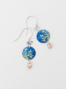 Ear, Coral Reef Blue/Silver