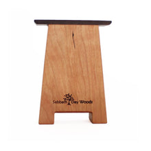 Load image into Gallery viewer, Cherry and Walnut Craftman Clock