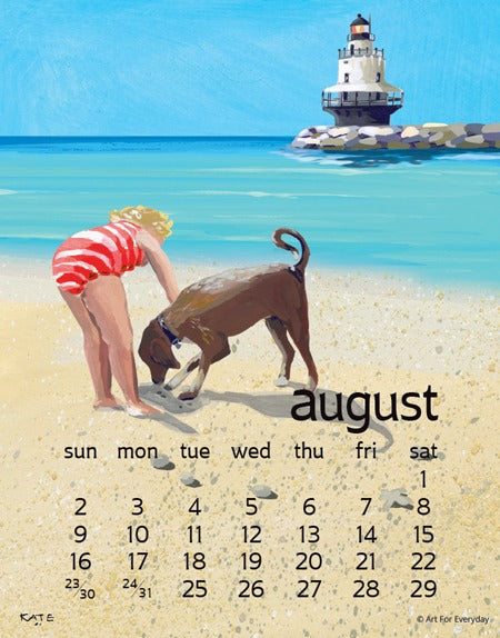 2026 Kate Libby Calendar Spiral Bound 5 X 7