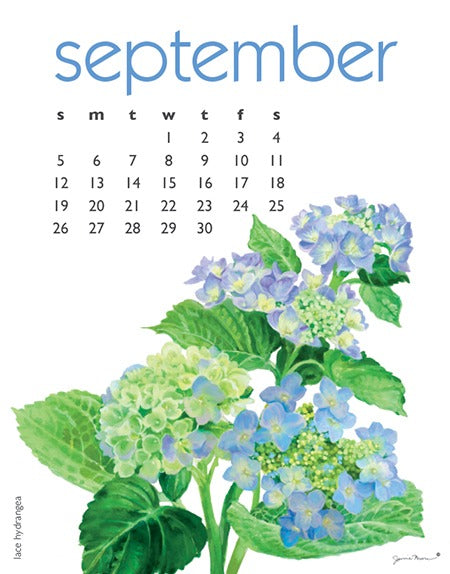 2027 Flowers Calendar 11X14