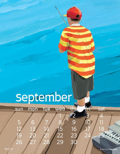 2027 Kate Libby Calendar Spiral Bound 5 X 7