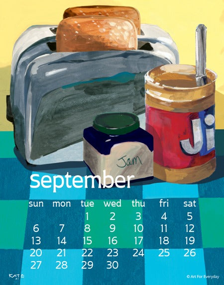 2026 Kate Libby Calendar Spiral Bound 5 X 7