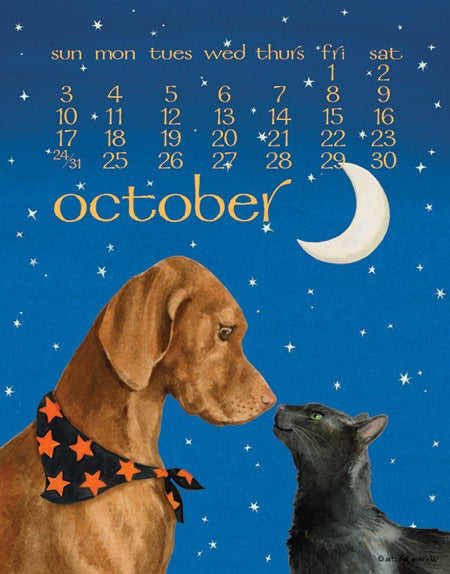 2027 Dog Days Spiral 5X7 Inch Calendar