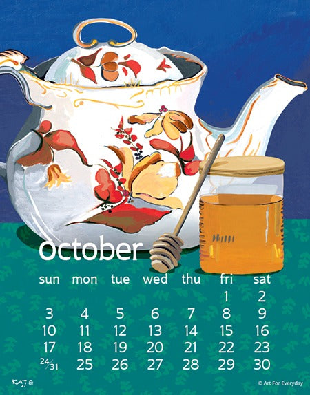 2027 Kate Libby Calendar Spiral Bound 5 X 7