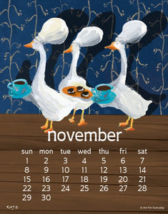 2026 Kate Libby Calendar 5 X 7"