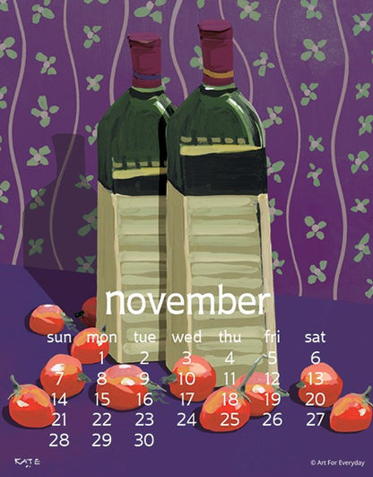 2027 Kate Libby Calendar 11X14