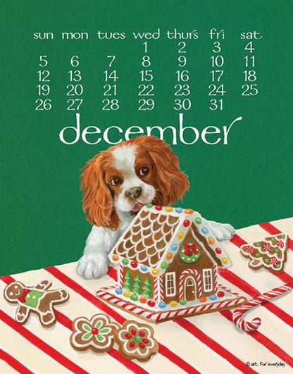 2027 Dog Days Calendar 5X7"