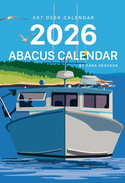 2026 Abacus Calendar 5 X 7