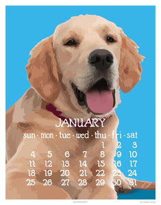 2026 Abacus Calendar 11 X 14