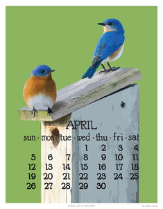 2026 Abacus Calendar 5 X 7 Flip