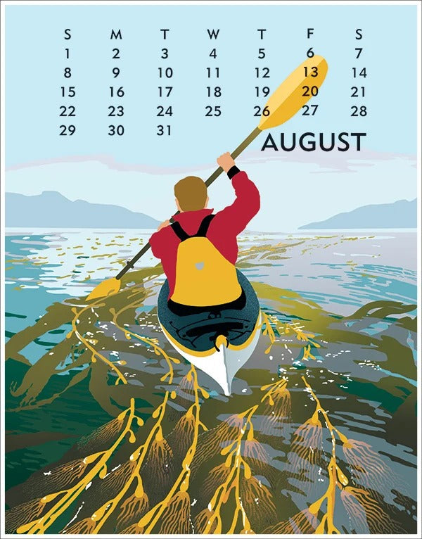 2027 Linnea Desktop Calendar