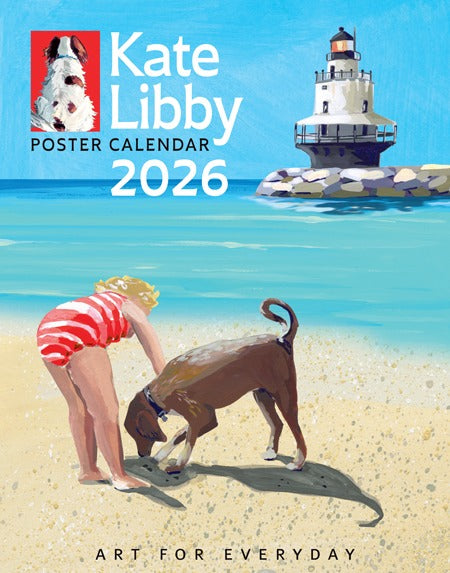 るー/thinking different / Kate Libby T 2026 Kate Libby Calendar 11X14 – Appalachianspring.com