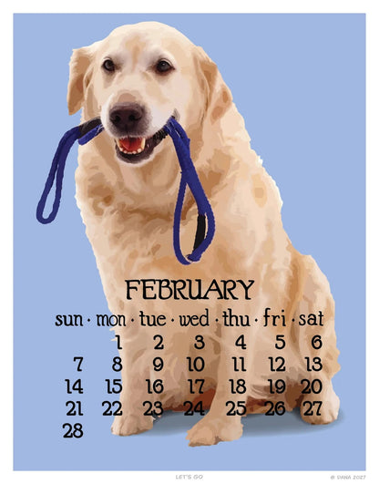 2027 Abacus Calendar 5 X 7 Flip