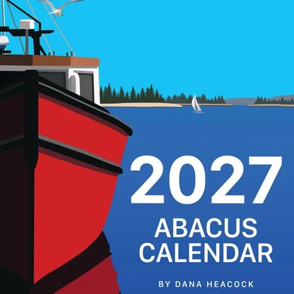 2027 Abacus Calendar 5 X 7