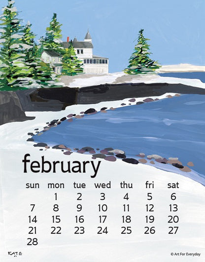 2027 Kate Libby Calendar 11X14