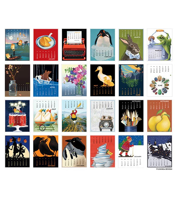 2027 Linnea Designs Poster Calendar 11X14