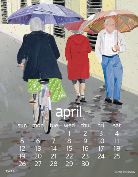 2026 Kate Libby Calendar 11X14