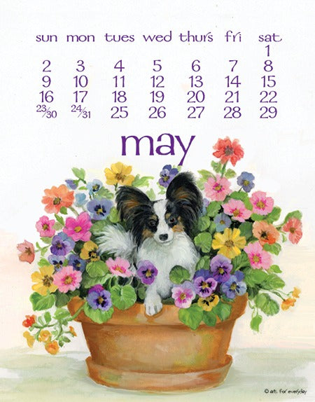 2027 Dog Days Calendar 5X7"