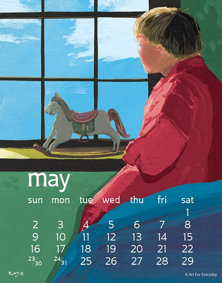 2027 Kate Libby Calendar Spiral Bound 5 X 7