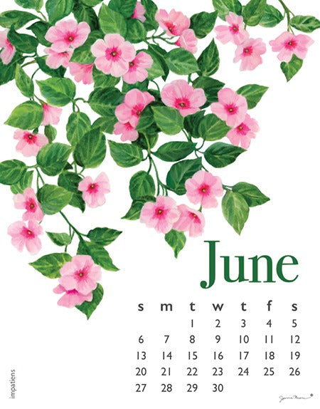 2027 Flowers Calendar 11X14