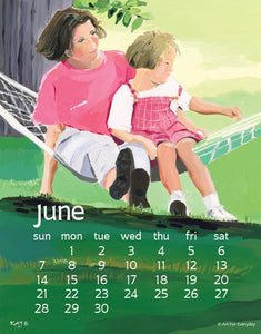 2026 Kate Libby Calendar Spiral Bound 5 X 7