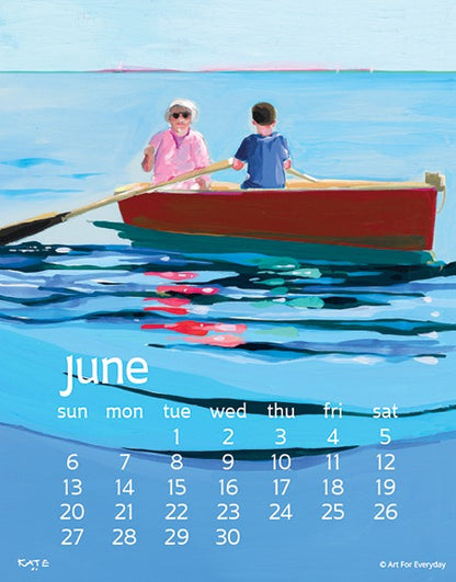 2027 Kate Libby Calendar Spiral Bound 5 X 7