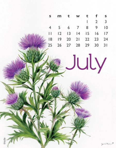 2027 Flowers Calendar 11X14