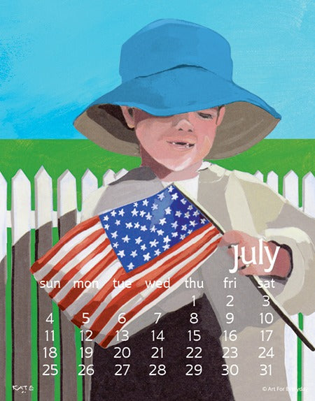 2027 Kate Libby Calendar Spiral Bound 5 X 7