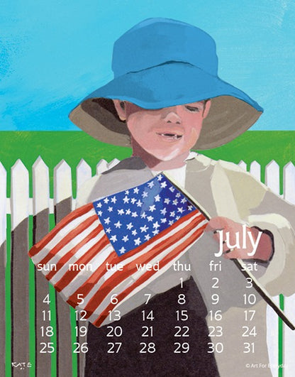 2027 Kate Libby Calendar 11X14