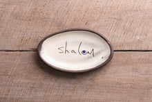 Load image into Gallery viewer, &quot;Shalom&quot; Mini Oval Tray