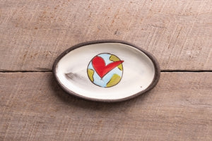 "In This Together" Mini Oval Tray