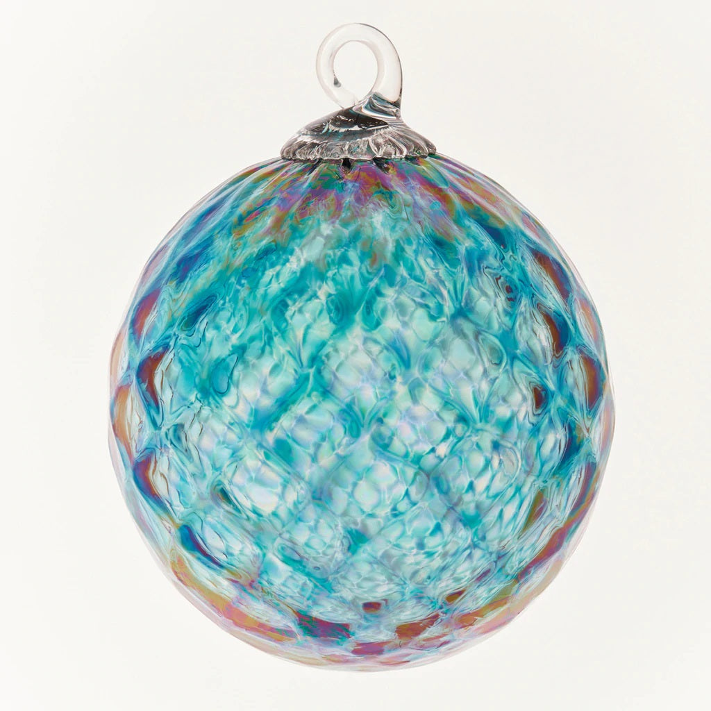 Topaz Diamond Faceted Ornament