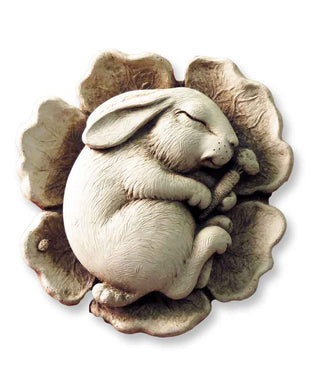 Napping Bunny Plaque