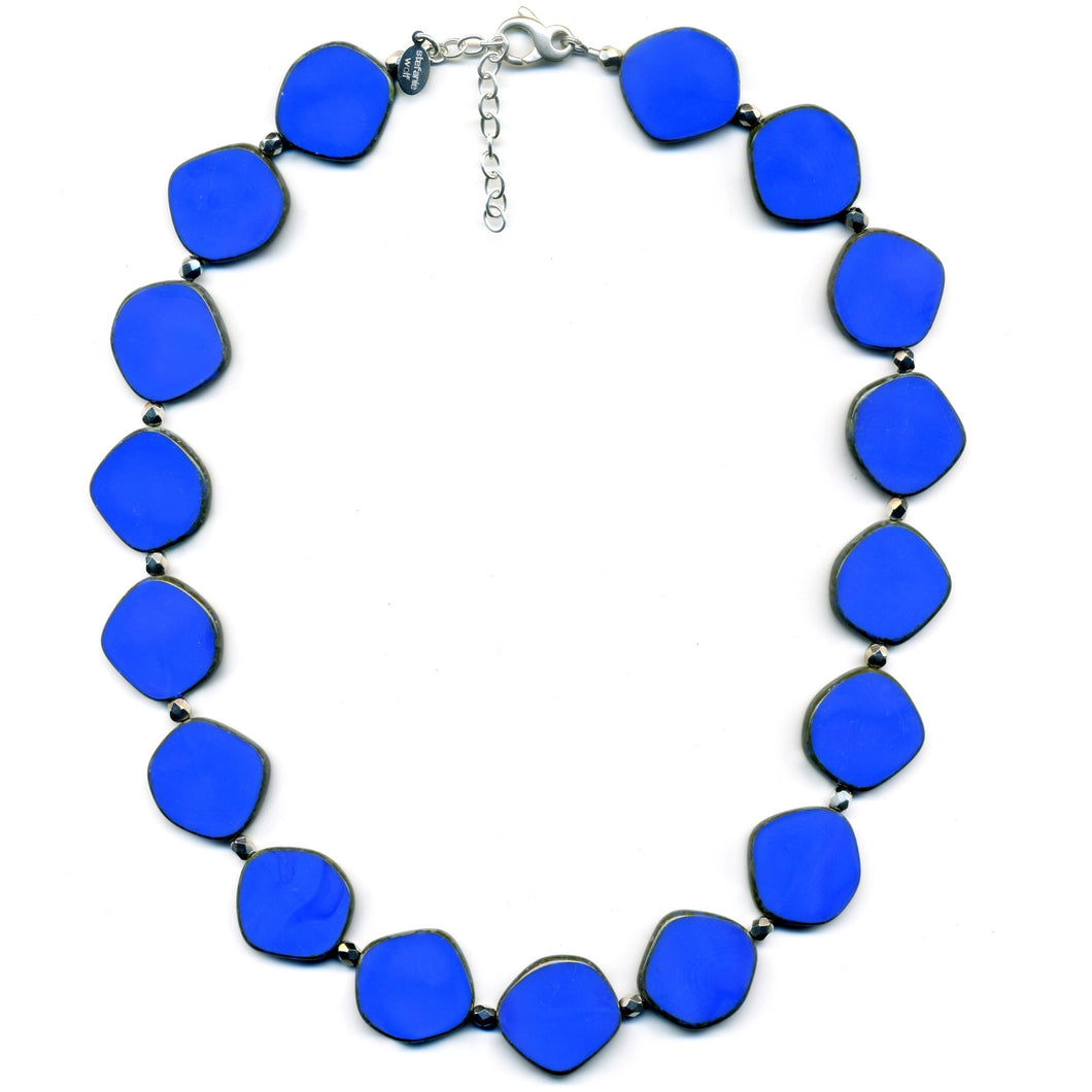 Full Circle Necklace in Periwinkle