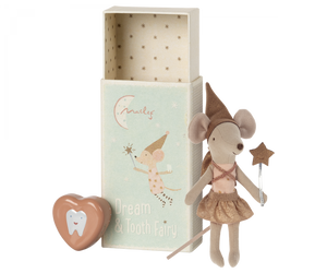 Rose, Tooth Fairy Mouse in Matchbox