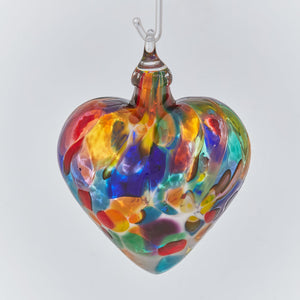 Fiesta Heart Ornament