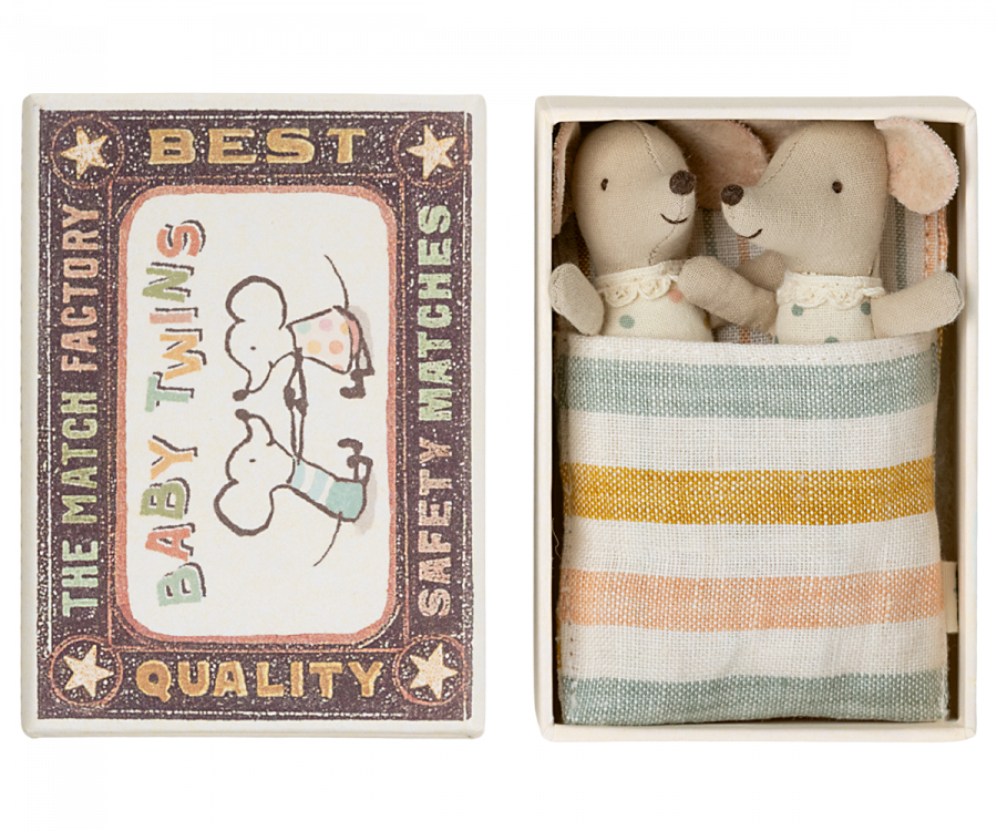 Twins, Baby Mouse Matchbox
