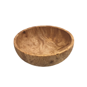 Big Leaf Maple Burl Bowl 4 X9 3/4
