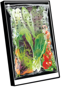 Calendar Frame 5X7 Black Frame