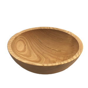 Spanish Chesnut Bowl 4 1/2 X 12 1/2