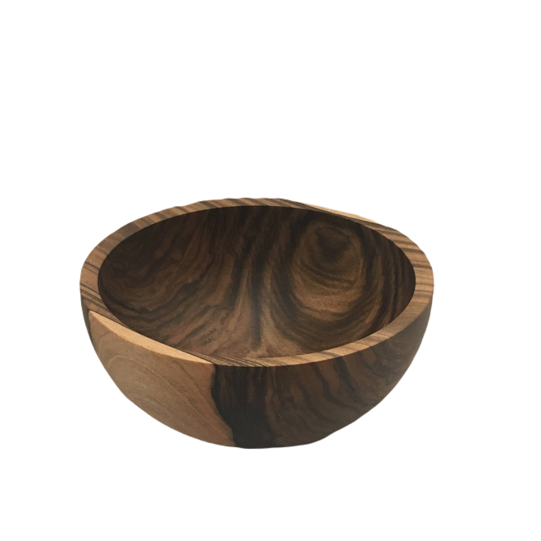 English Walnut Bowl 4 1/2 X 9 1/4