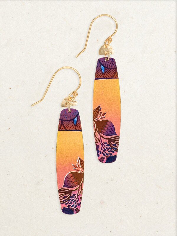 Koa Earring