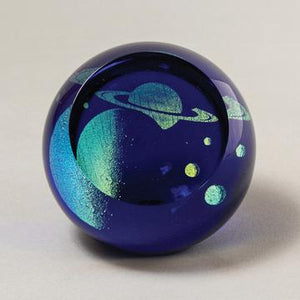 Celestial Paperweight, Saturn