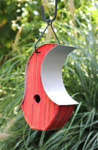 Mod Pod Red Birdhouse