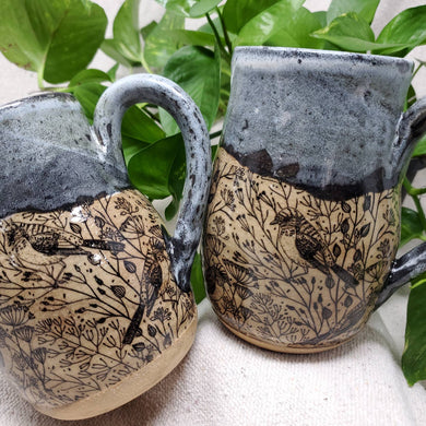 Mug, Birds & Branches