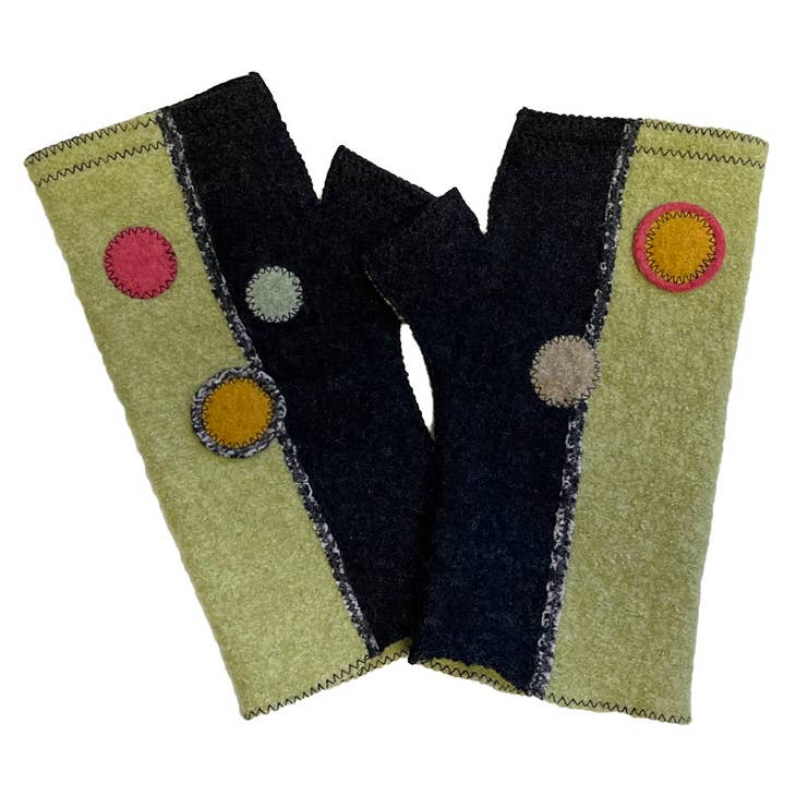 Fingerless, Green Dot