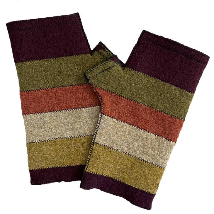 Fingerless, Earth Stripe